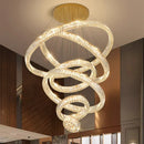GobekUsa LED Chandelier for Modern Bedroom Living Room Decor Lighting