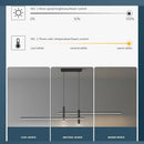 Modern Black or Gold Dimmable LED Pendant Light