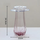 GobekUsa Glass Vase Hydroponics Table Decoration Flowers Arrangement Room Decor