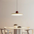 GobekUsa Cream Wind Saucer LED Pendant Light for Interior Illumination