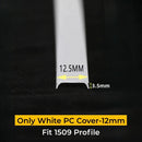 GobekUsa LED Strip Channel Diffuser for Flexible Replaceable LED Aluminum Profile Light Cover