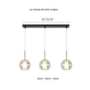 GobekUsa Designer Glass Chandelier Pendant Light for Dining Room Kitchen Loft Home Decor