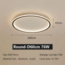 GobekUsa LED Ceiling Lamp Iron Dimmable Modern Living Room Light Fixture