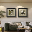 GobekUsa Animal Wall Decor Frame Set Art Painting Poster Room Aesthetic Decoration