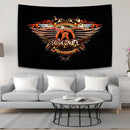 GobekUsa Aerosmith Band Tapestry Room Decor Art Flag Bohemia Aesthetic Wall Hanging
