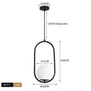 GobekUsa Glass Ball Pendant Lights LED Kitchen Living Room Suspension Luminaire