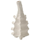 GobekUsa Ceramic Vase with Irregular Geometry and Skeletal Lines for Home Decor