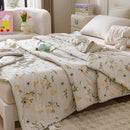 GobekUsa Cooling Summer Blanket | Soft & Breathable Natural Plant Comforter