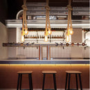 GobekUsa Hemp Rope Pendant Light Holder, Industrial Loft Personality Edison Lamp