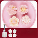 GobekUsa 3D Cherry Blossom Mooncake Mold for Mid-autumn Festival Baking