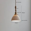 GobekUsa Ceramic LED Pendant Lights: Elegant Home Decor for Living, Dining, and Bedroom