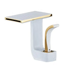 GobekUsa Gold & Black Brass Bathroom Basin Faucet Cold Hot Water Mixer Sink Tap