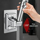 GobekUsa Adjustable Wall Mounted Shower Head Holder for Bathroom Accessories