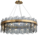 GobekUsa Glass Chandelier for Ceiling: Elegant Lighting Solution for Dining Table