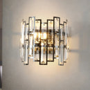 GobekUsa Crystal LED Wall Lamp: Modern Luxury Lighting for Living Room, Bedroom, Study