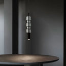 GobekUsa Cylindrical Glass Pendant Light: Modern, Nordic Design for Living Room, Restaurant, Kitchen