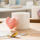 GobekUsa Love Heart Ceramic Mugs 330ml Dining Coffee Tea Cup Juice Container