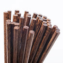 GobekUsa Healthy Wood Chopsticks Set for Sushi, Reusable Household Tableware