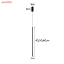 GobekUsa LED Pendant Light: Adjustable Line Strip Hanging Lamp for Modern Home Decor