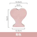 GobekUsa Heart-shaped Pink Hearts Porcelain Vase - Handicraft Ornament & Home Decor