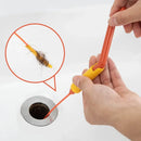 GobekUsa Drain Cleaner Brush: Flexible Hair Clog Remover Tool