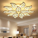 GobekUsa Leaf LED Ceiling Lamp for Study Bedroom Living Room Hotel Lighting