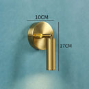 GobekUsa LED Wall Lamp: Modern Warm Light with Knob Switch for Living Room, Bedroom, Hotel