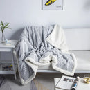 GobekUsa Cozy Nordic Wool Throw Blanket: Soft & Stylish for Office, Sofa, or Shawl