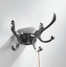 GobekUsa Green Gold Zinc Alloy Coat Hook Wall Hanging Single Hook for Bathroom or Door
