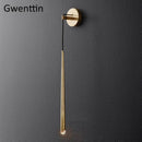 GobekUsa Crystal Water Drop Wall Sconce for Bathroom & Bedroom, Gold LED Mirror Light