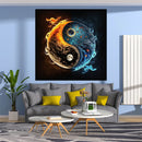 GobekUsa Cosmic Yin Yang Mandala Tapestry Wall Decor for Bedroom and Living Room