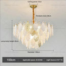 GobekUsa French Crystal Chandelier for Elegant Living Room, Bedroom, or Restaurant