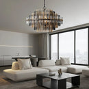 GobekUsa Brass Glass Ceiling Chandelier: Elegant Lighting for Luxurious Living Spaces