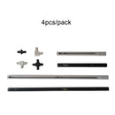 GobekUsa Ceiling Track Rail Connector Set: Black/White, Straight/Cross, 0.5m/1m, 2-Wire