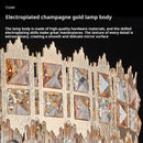 GobekUsa Crystal Chandelier: Modern Net Red Living Room & Bedroom Luxury Lighting