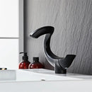 GobekUsa Black Gold Brass Bathroom Faucet Mixer Sink Tap Deck Mounted Chrome Gray