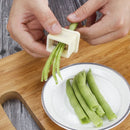 GobekUsa Green Bean Slicer & Vegetable Runner Cutter for Efficient Kitchen Shredding