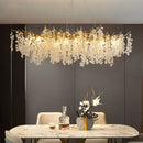 GobekUsa Gold Chandelier Glass Pendant Lamp for Home Decor - Modern Luxury Lighting