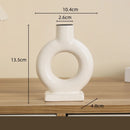 GobekUsa Geometric Ceramic Candle Holder Ornaments - Home Decor Accessories