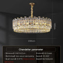 GobekUsa Crystal Chandelier: Modern High-End Luxury for Living, Dining & Master Bedrooms