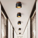 GobekUsa Black Travertine Ceiling Light: Entrance Hallway Balcony Bedroom Living Room Hotel Decor