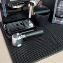 GobekUsa Coffee Bar Cup Mat: PVC Rubber, Anti-slip, Heat Resistant, Durable Drain Mats