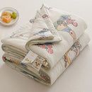GobekUsa Cooling Summer Blanket | Soft & Breathable Natural Plant Comforter