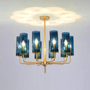 GobekUsa Glass Chandelier: Elegant Nordic Design Hanging Lamp for Kitchen Island, Restaurant, and Home