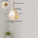 GobekUsa Black Terrazzo LED Pendant Lamp for Dining Living Room Staircase