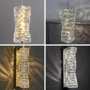 GobekUsa Gold Chrome Crystal Wall Sconce LED Lamp for Living Room Bedroom TV Background Lighting