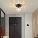 GobekUsa Gold Ball Glass Ceiling Lamp: Modern Nordic Living Room Lights for Loft Decor