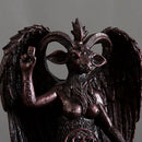 GobekUsa Baphomet Horned Devil Statue 16cm: Satanic Goat Figurine for Home Office Decor