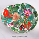 GobekUsa Green Leaf Collection: Tableware, Plates, Coffeeware, Teaware, Saucers, Bowl, Tray