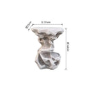 GobekUsa Chinese Resin Floor Flower Stand, Modern Minimalist Living Room Decor